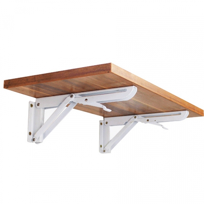 Folding Shelf Brackets - Black or White - Image 2